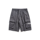 Men Pants Men's Clothes Summer Wear Retro Men's Shorts Casual Loose Two Bags Workwear Fifth Pants Fashion