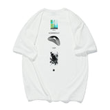 Men T Shirt Summer Casual Tops Men's Clothes Summer Wear Retro Men's round Neck Short Sleeve Casual Loose Printed T-shirt Trendy Men