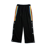 Harajuku Clothing Men Classic Retro Pants Straight Leg Pan Summer Casual Pants Wide Leg Trousers