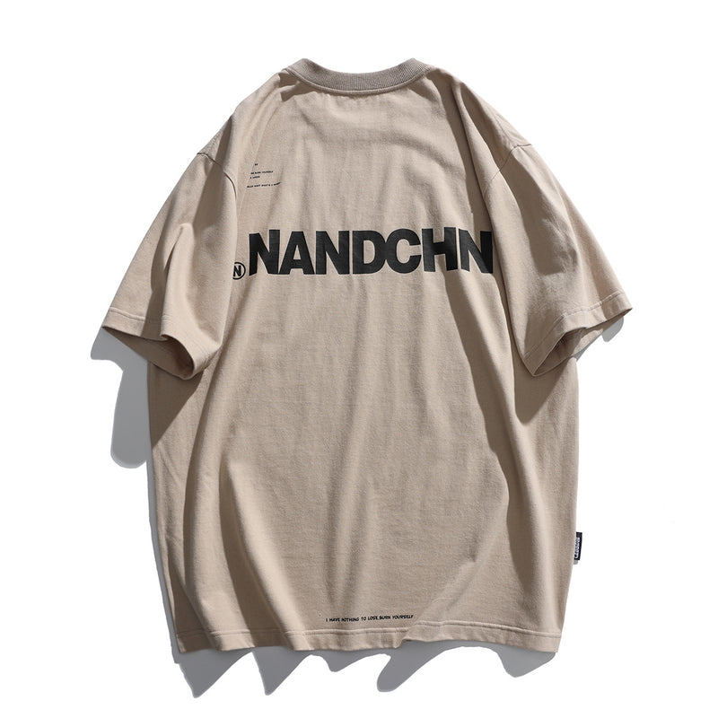 2022 Summer Man T Shirt Crew Neck Loose