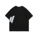 Men T Shirt Summer Casual Tops Men's Clothes Summer Wear Vintage Men's round Neck Short Sleeve Casual Loose Letter Printed T-shirt