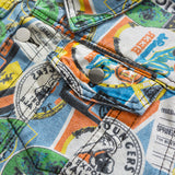 Graffiti Denim Jacket Autumn Graffiti Camouflage Denim Jacket Jacket