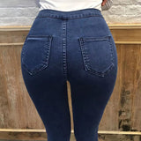 100 Cotton Jeans Women Sexy Peach Hip Skinny Jeans Women Hip High Waist Stretch Feet Butt-Lift Underwear