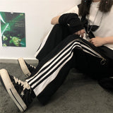 Harajuku Clothing Men Classic Retro Pants Straight Leg Pant Summer Retro Loose Casual Pants Men and Women Sports Trousers