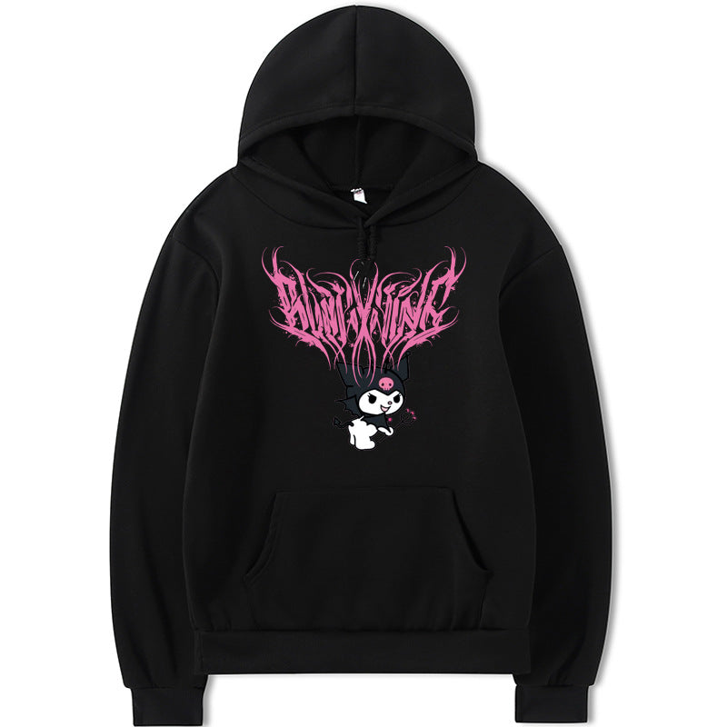 Kuromi Hoodie Hoodie Youth Sweater Candy Color Sportswear