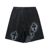 Men Jean Shorts Denim Shorts Men Fashion Brands Loose Straight Shorts Summer Bermuda Shorts
