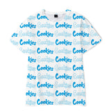 Cookies Shirt Cookies 3D Printed Fashion Casual Short Sleeve T-shirt