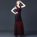 Flapper Dress 1920 Evening Dress Party Sequins Dress Dance Dress