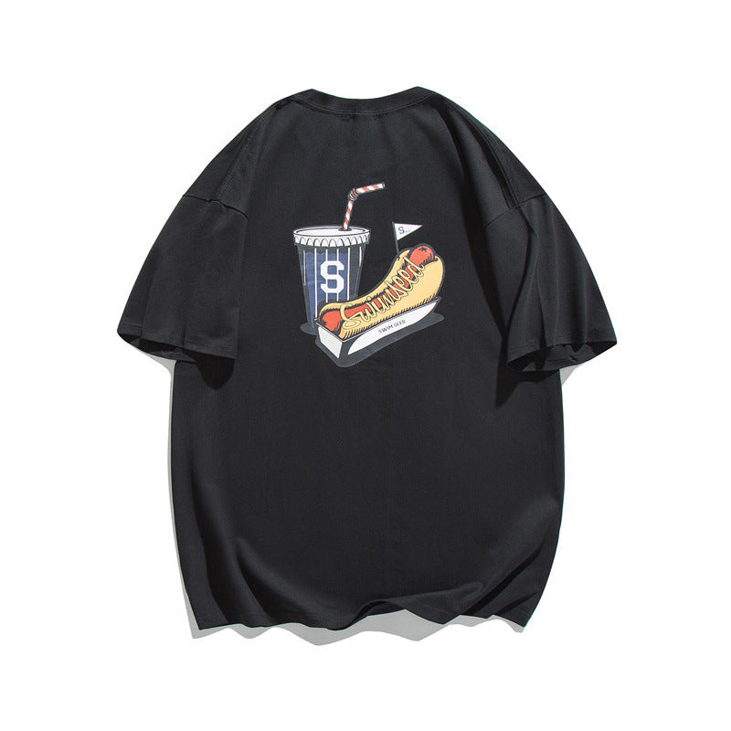 2022 Summer man t shirt Printed Short Sleeve T-shirt