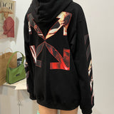 Casual Loose-Fitting Hoodie Sweater Ow Couples Coat