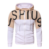 Men's Sports Hoodie Men Sweatshirts Fitness Male's Hoodies Letter Printed Hoodie