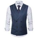 Men's Dress Vests Business Waistcoat Summer Men's plus Size Suit Vest