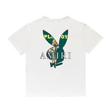 Amiri T Shirt Rabbit Head Round Neck