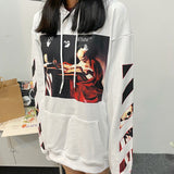Casual Loose-Fitting Hoodie Sweater Ow Couples Coat