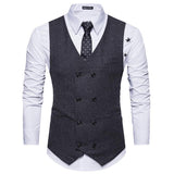 Tuxedo Vests Men Suit Vest Suit Autumn and Winter Vest Casual