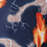 Men Shirt Fashion Slim Fit Shirt Short Sleeve Shirt Large Size Casual Top Summer Men's Long Sleeve plus Size Casual Shirt European and American Loose Printed Shirt Men's Shirt Top