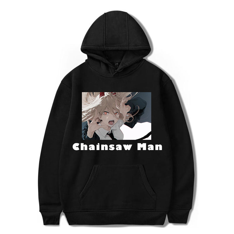Chainsaw Man Hoodie Anime Chainsaw Man Pawa