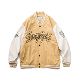 Varsity Jacket for Men Baseball Jackets Spring Men's Casual Jacket Baseball Collar Jacket