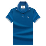 USPA Shirts Chuanqibaoluo Summer Cotton Casual Lapel Short Sleeve T-shirt