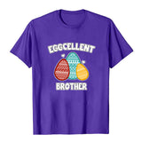 Mens Easter Shirts Printed Round Neck