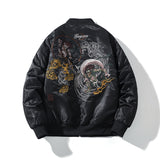 Kanye Bomber Jacket Embroidered Baseball Uniform