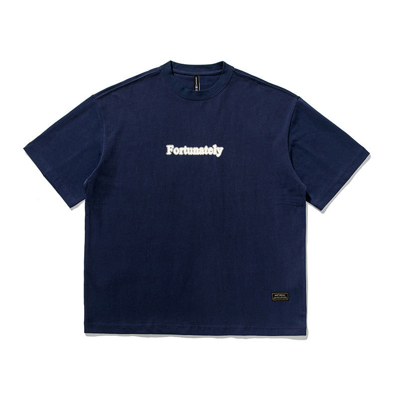 2022 Summer man t shirt Letter Print Short-Sleeve