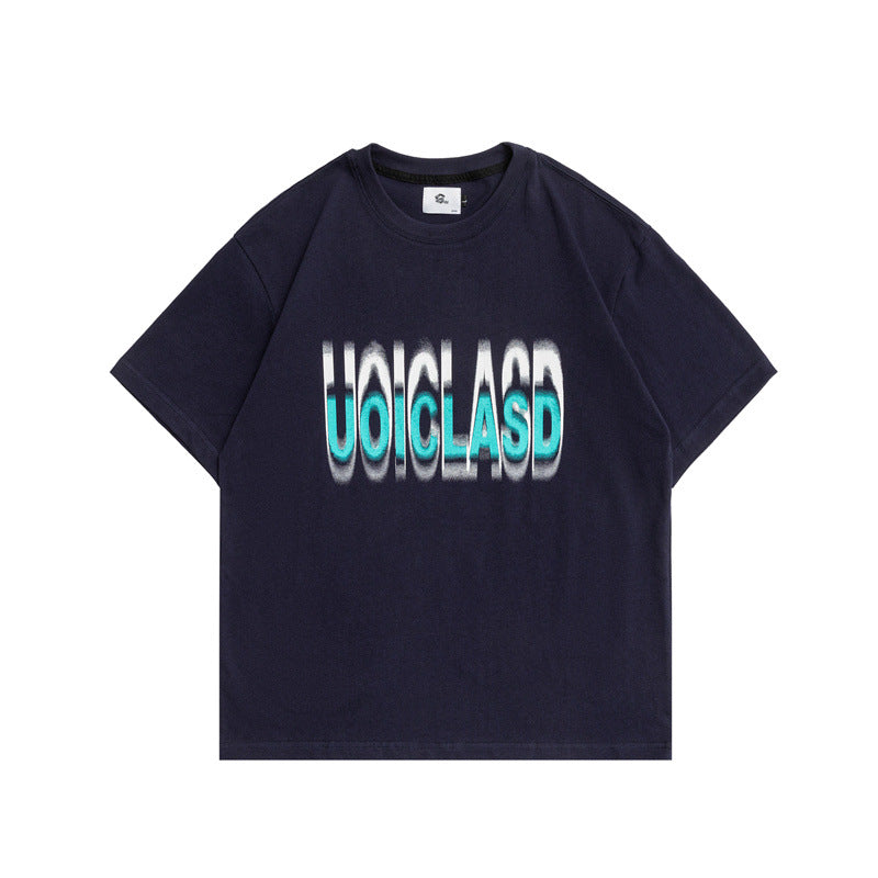 2022 Summer Man T Shirt Ghost Letter Printing