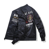 Varsity Jacket for Men Baseball Jackets Men's Embroidered Baseball Uniform Jacket
