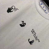 Men'S Tshirt Cotton Casual Arrow Flower Print Owt