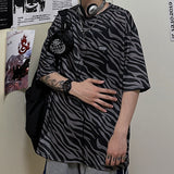 Harajuku Clothing Men's Tshirt Classic Retro Shirts Loose Men's and Women's Tops Short Sleeve Half Sleeve