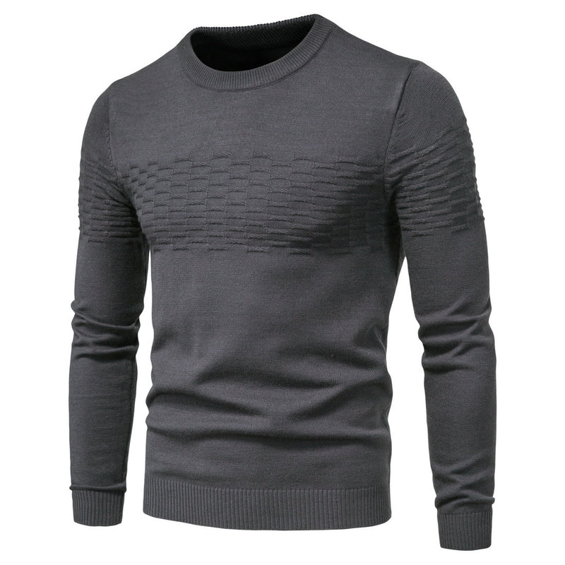 Autumn Men's Knitwear Pullover round Neck Bottoming Shirt Sweater Men Winter Outfit