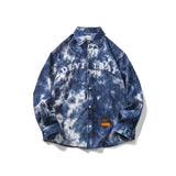 Men Shacket Long Sleeve Autumn Shirt Autumn Casual Shirt Personality Shirt