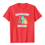 Mens Easter Shirts Printed Round Neck