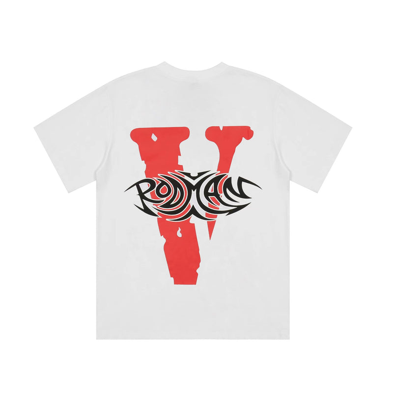 Juice WRLD Vlone Shirt High Street Couple Half Sleeve