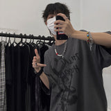 Harajuku Clothing for men T-shirt Men Classic Shirts Vintage Printed for men and Wofor men Loose Short Sleeve T-shirt