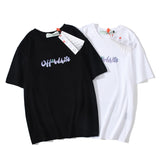 Summer Off Mouse Arrow Short Sleeve Men And Women Youth Casual Tshirt Owt
