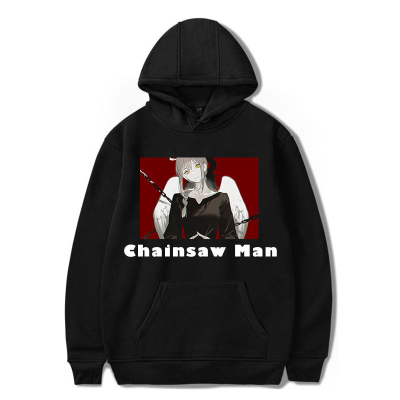 Chainsaw Man Hoodie Japanese Anime Chainsaw Man Angel Devil