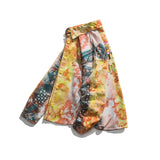 Men Shacket Long Sleeve Autumn Shirt Autumn Monochrome Multicolor Printing Casual Shirt