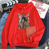 Demon Slayer Hoodie Sweatshirts Anime Casual Pullover Anime Print plus Size Men's Sweater