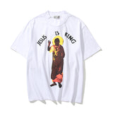 Kanye West Jesus Is King't Shirt Kanye Cpfm West Jesus Is King Jesus High Street Loose Short Sleeve T-shirt Men