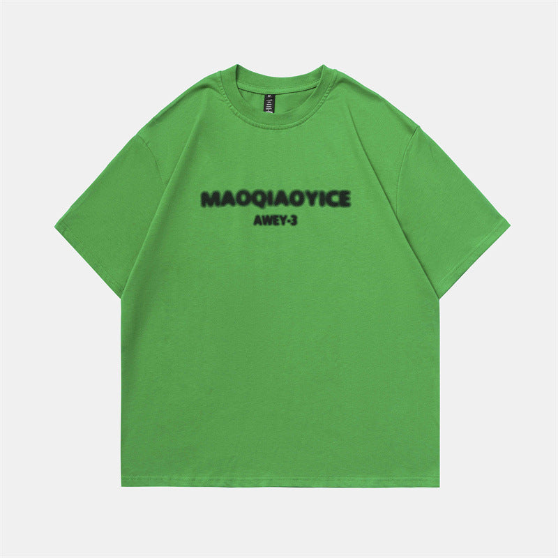 2022 Summer man t shirt Letter Printed round Neck