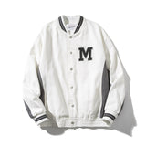 Varsity Jacket for Men Baseball Jackets Spring Men's Casual Jacket Letter Printing