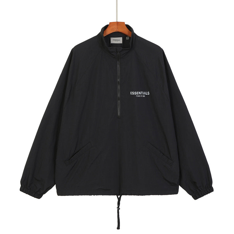 Fog Fear of God Coat Thin Jacket Trench Coat Reflective Coat for Men