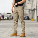 Men's Work Pants Men Stretch Work Trousers Straight Leg Pant Summer Battle Outdoor Leisure Work Pants Spring and Autumn Oversized Cargo Pants Sports Pants