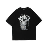 Men's T Shirt Summer Casual Tops Cartoon Printed Short-Sleeved T-shirt Men's Fashion Brand round Neck Street Fashion Loose Half-Sleeved T-shirt
