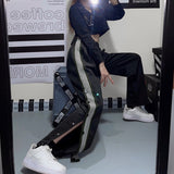Harajuku Clothing Men Classic Retro Pants Straight Leg Pant Summer Sports Pants Harem Straight-Leg Pants Casual Pants Men and Women