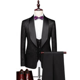 Men Tuxedo The Gooomsman Suit Men's Suit Set Business Leisure Professional Formal Dress Banquet