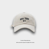 Yankee Baseball Cap Letter Embroidery Women's Fashion Casual Peaked Cap