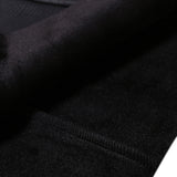 Men's Autumn and Winter Pullover Hoodie Men's Autumn and Winter Micro Velvet Lined Turtleneck T-shirt