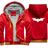 Batman Hoodie Sports Velvet Padded Thickened Sweater